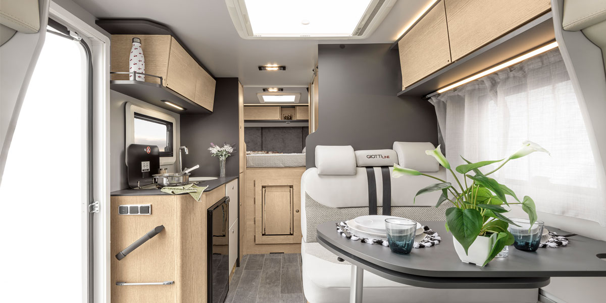 Wohnmobil Giottiline Compact Cx60 Innenansicht