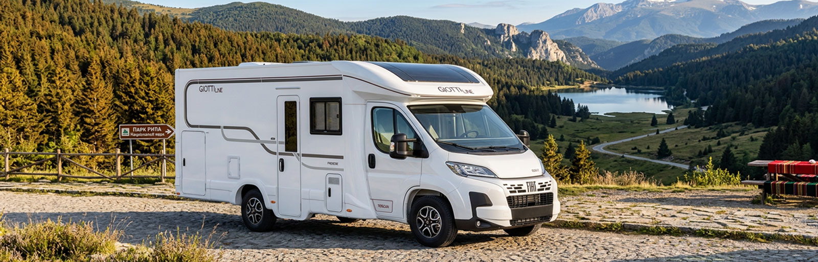 Giottiline Toscan 69XF teilintegriertes Reisemobil
