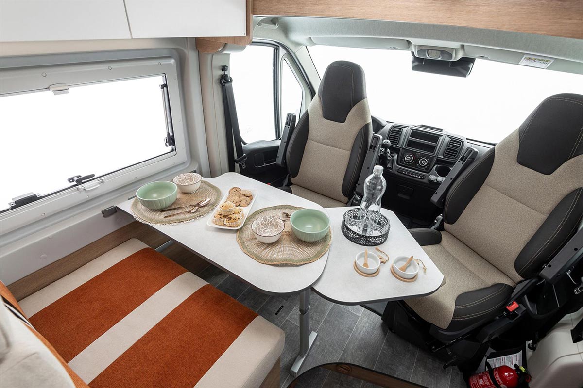 Reisemobil Giottiline Van 54TY Innenansicht