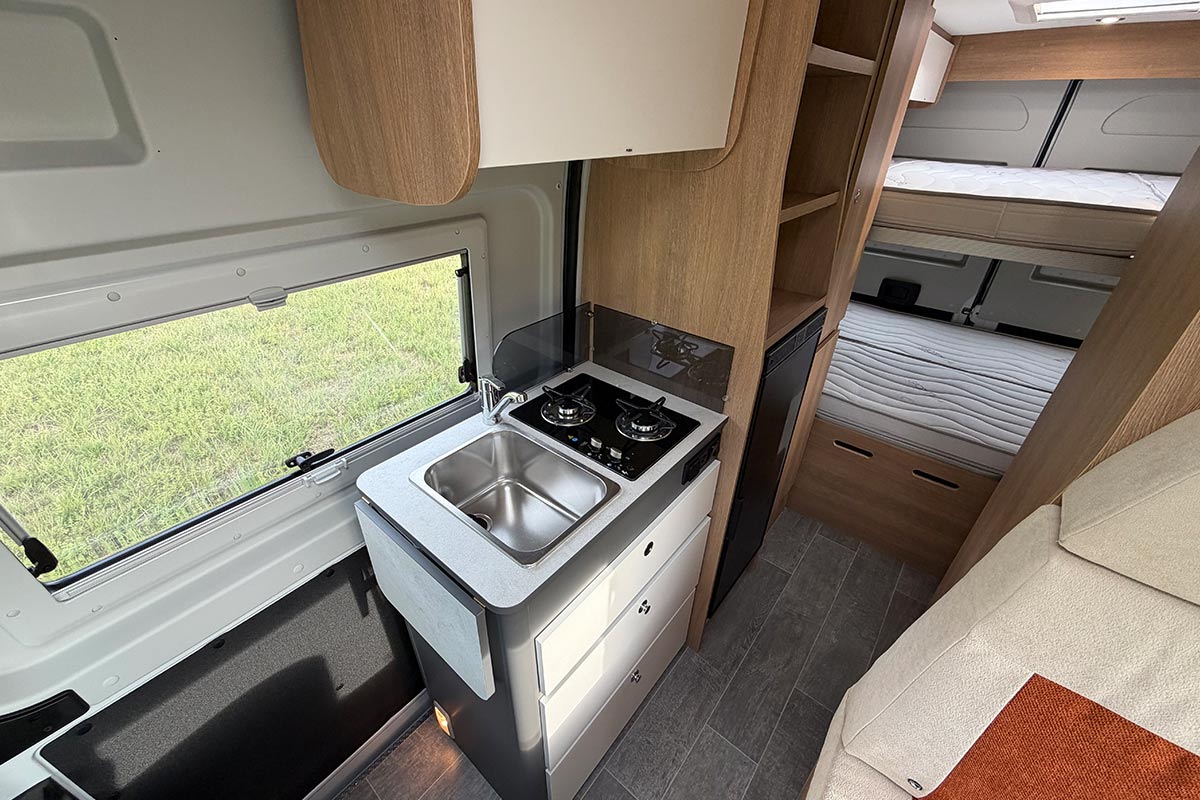 Wohnmobil Giottiline Van 60BY Innenansicht