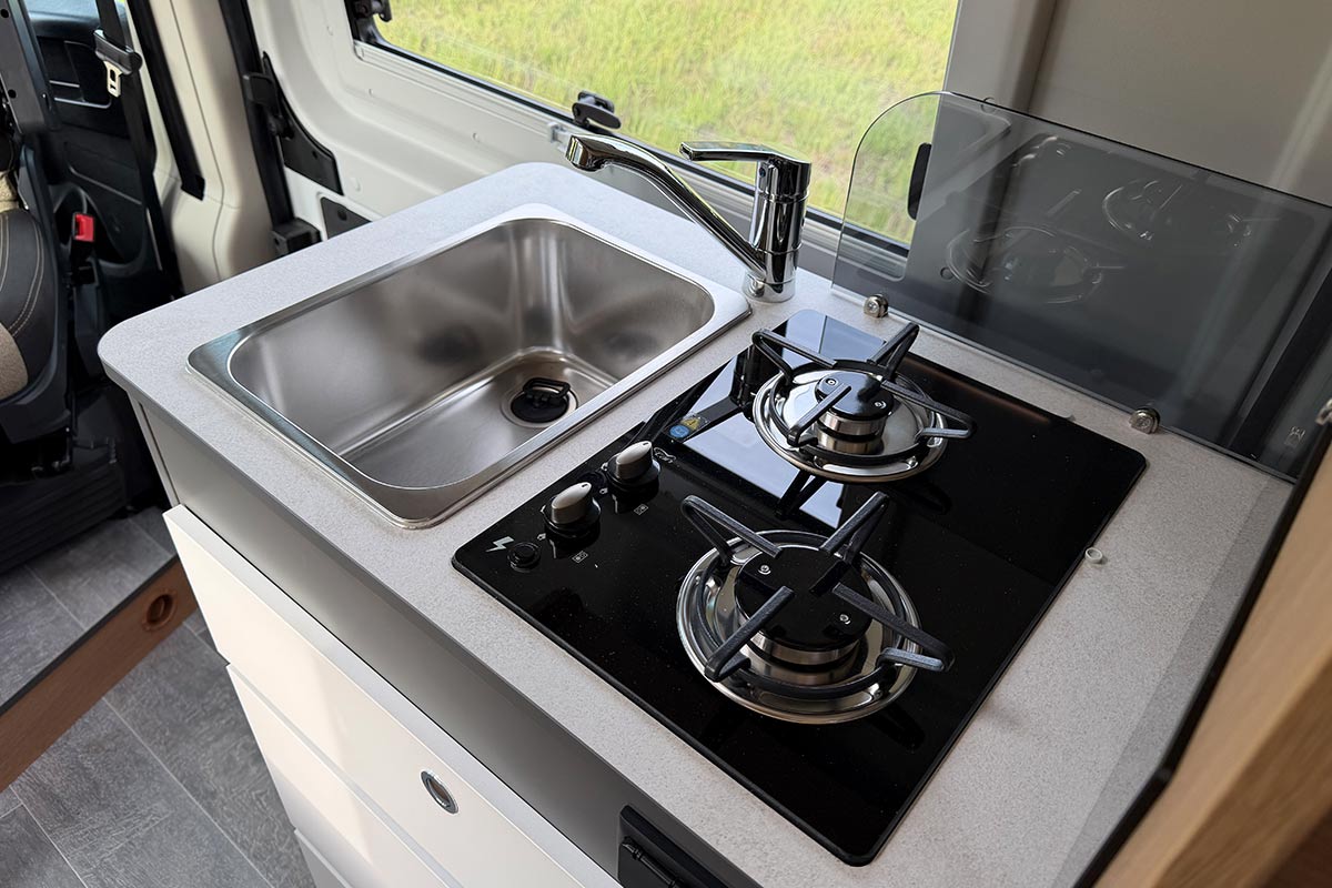 Wohnmobil Giottiline Van 60BY Innenansicht