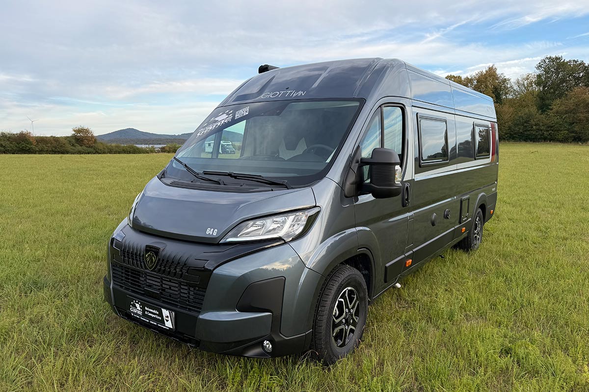 Reisemobil GiottiVan 64G Aussenansicht
