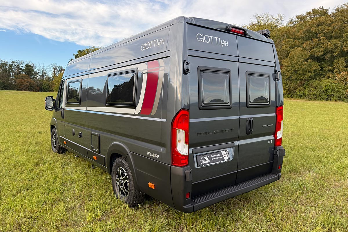 Reisemobil GiottiVan 64G Aussenansicht