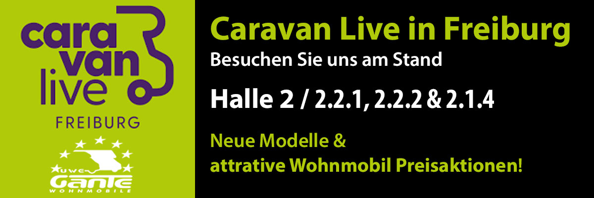 Wohnmobilmesse, Reisemobilmesse, Urlaubsmesse, Caravanmesse, Caravaningmesse und Vans neue Modelle 2025 und aktuelle Aktionen