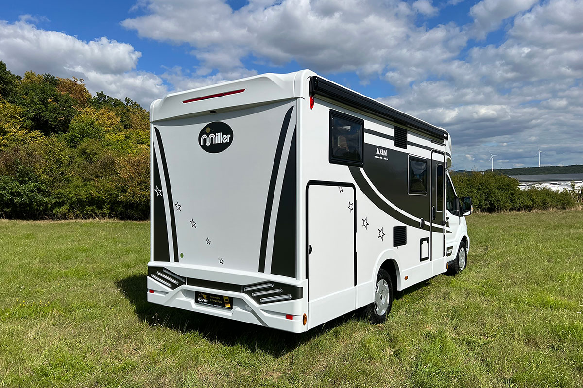 Teilintegriertes Wohnmobil Alaska Aussenansicht