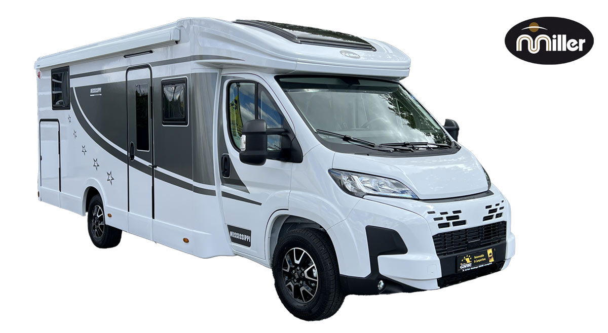 Wohnmobil Miller Mississipi teilintegrierter Übersicht